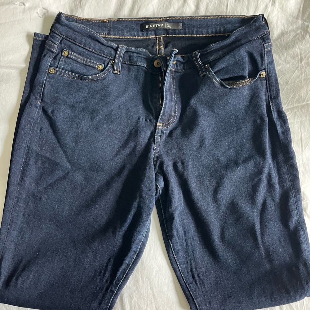 Big Star Women's Alex skinny Blue Jeans